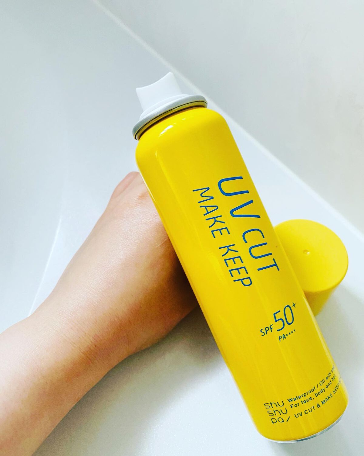 UVカット＆メイクキープスプレー+ /shushupa!/日焼け止めミスト・スプレー by はっぱ*フォロバ100