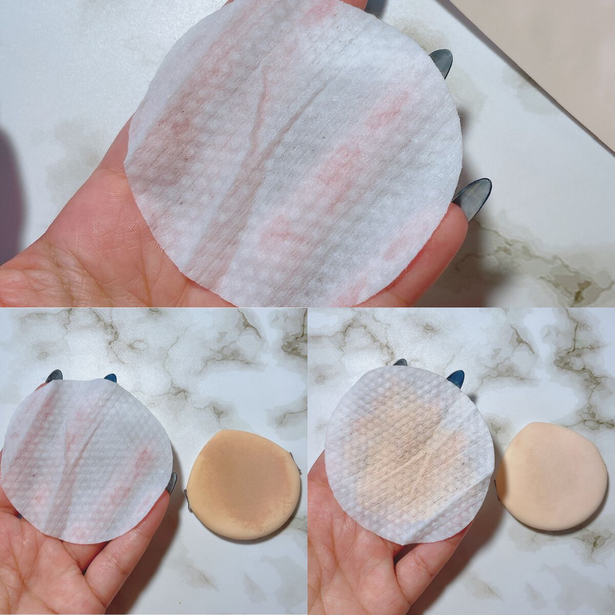 デイリー パフ クレンジング パッド/THE TOOL LAB/その他化粧小物を使ったクチコミ（3枚目）