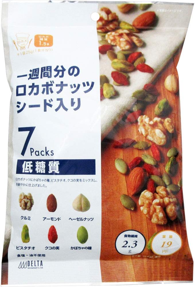 一週間分のロカボナッツ シード入り 25g×7袋