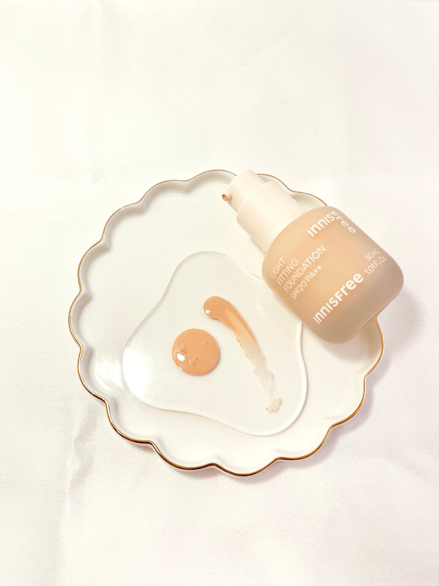 ライトフィッティング ファンデーション/innisfree/ファンデーションを使ったクチコミ(1枚目)