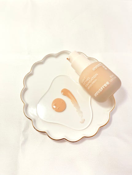 ライトフィッティング ファンデーション/innisfree/ファンデーションを使ったクチコミ(1枚目)