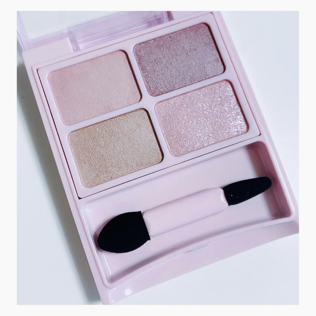 デイジードール アイカラー パレット PK-02 ローズフレーバー/DAISY DOLL by MARY QUANT/アイシャドウパレットを使ったクチコミ（3枚目）