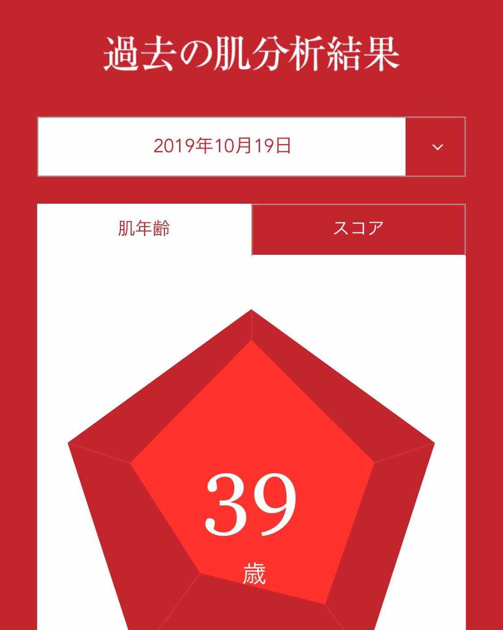 まーやん on LIPS 「こんにちは😃SK-IIでの肌診断、非常にショックな結果でした😭..」(2枚目)