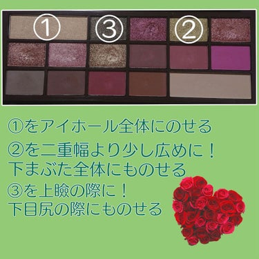 アイラブチョコレート ローズゴールド/MAKEUP REVOLUTION/アイシャドウパレットを使ったクチコミ（2枚目）