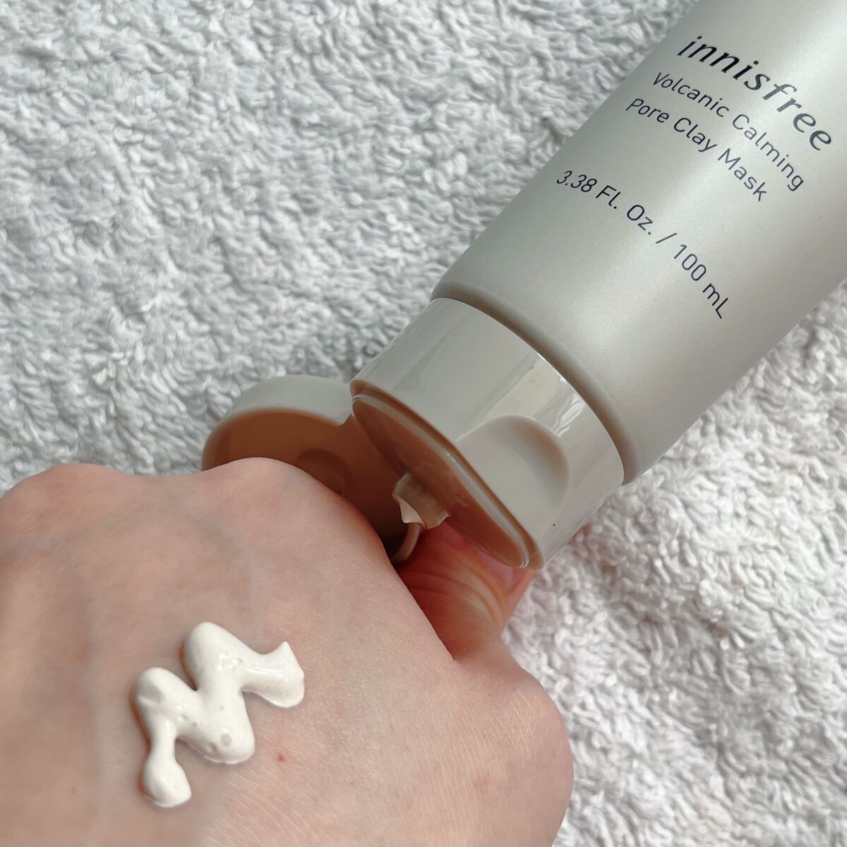 ヴォルカニック カーミング ポア クレイマスク/innisfree/洗い流すパック・マスクを使ったクチコミ(2枚目)