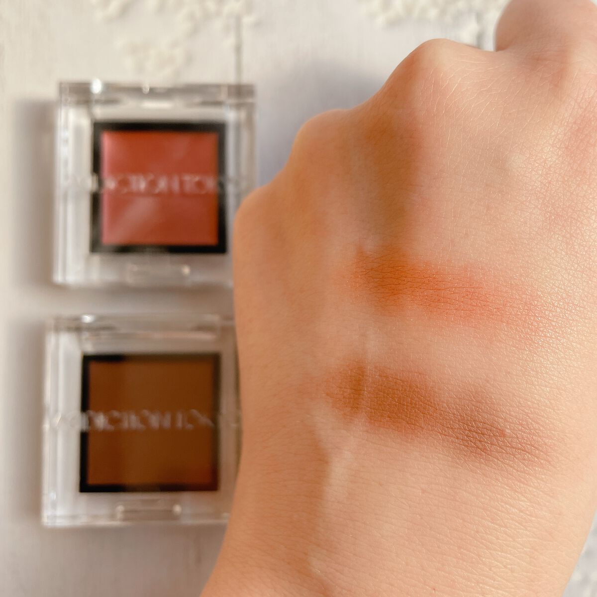 アディクション ザ アイシャドウ マット 008M Truffle/ADDICTION/単色アイシャドウを使ったクチコミ（3枚目）