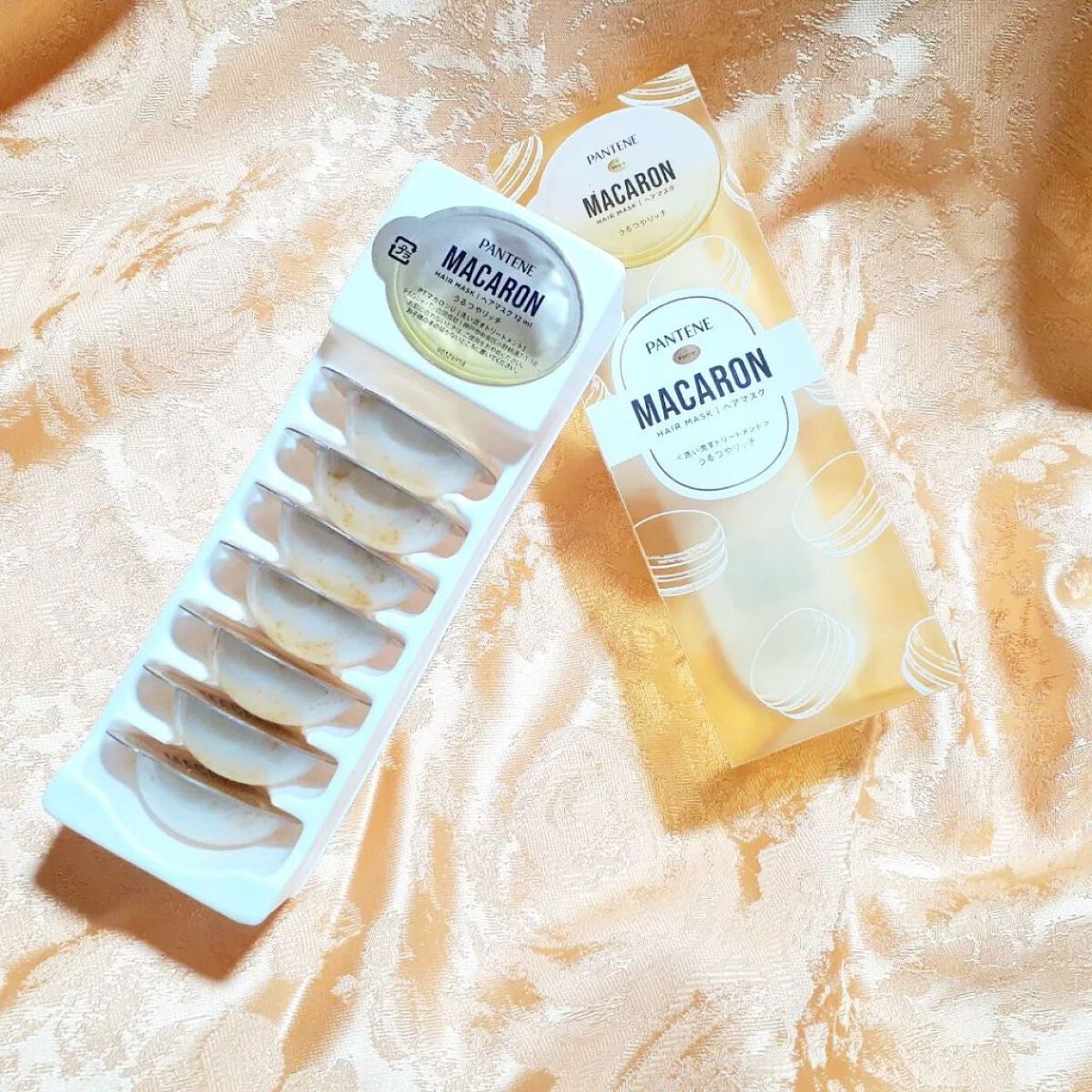 パンテーンマカロン ヘアマスク うるつやリッチ/パンテーン/ヘアマスク・ヘアパックを使ったクチコミ（1枚目）