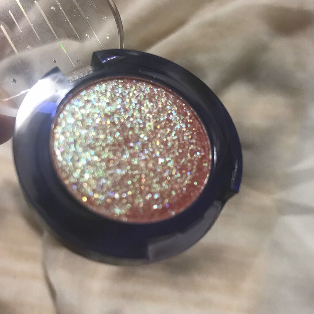 グリッター シャドウ カラー/rom&nd/グリッターを使ったクチコミ（2枚目）