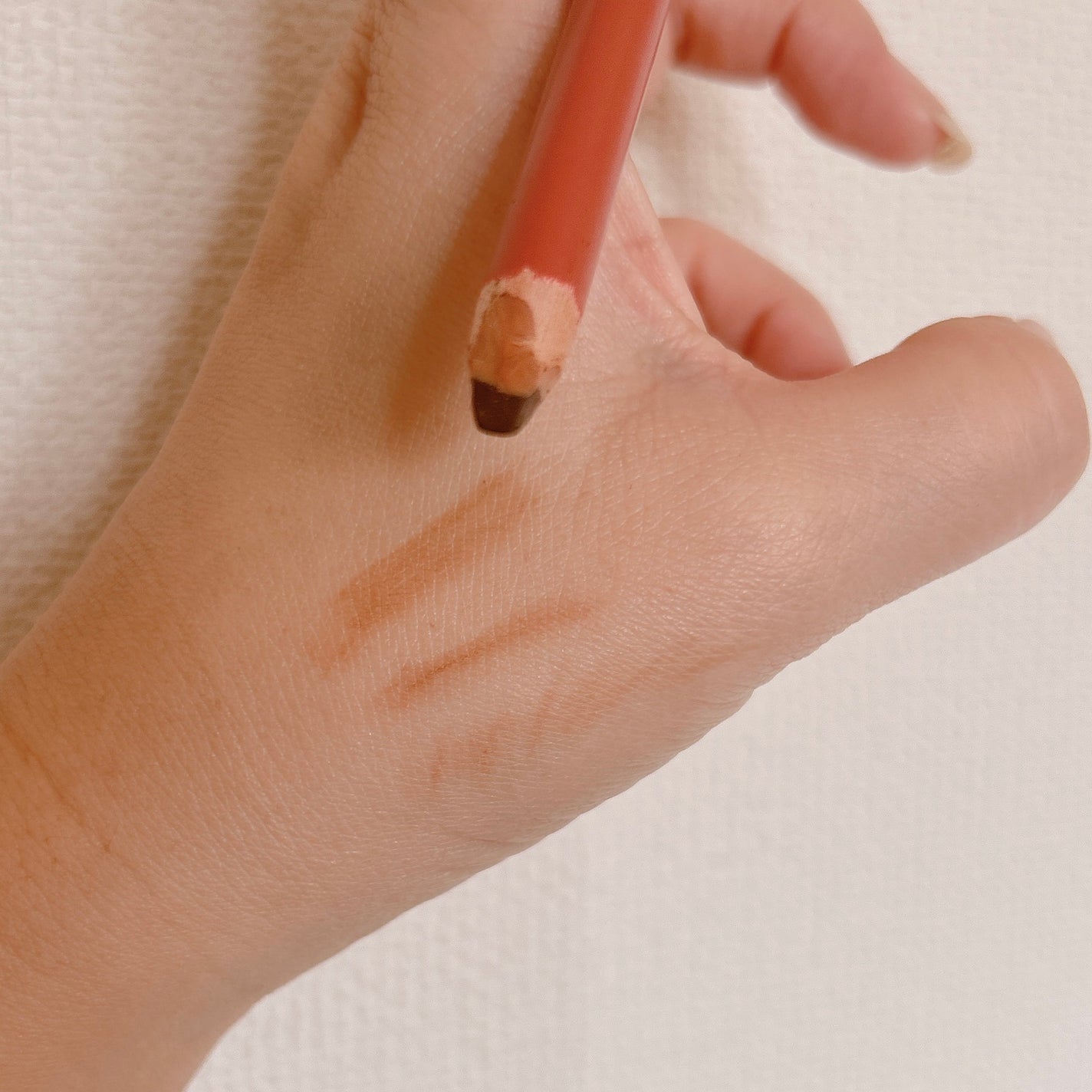 ウッドアイブロウ ハードペンシル/Some Rosy/アイブロウペンシルを使ったクチコミ(4枚目)