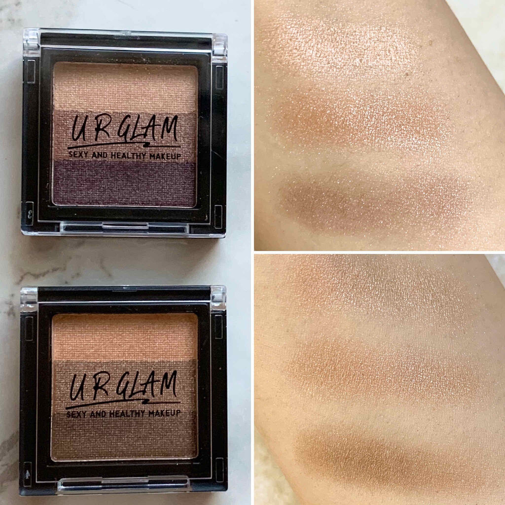 UR GLAM　GRADATION EYESHADOW/U R GLAM/アイシャドウパレットを使ったクチコミ（2枚目）