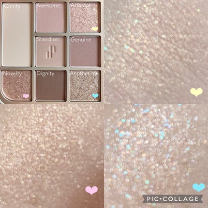 ドットオンムードアイパレット/Heart Percent/アイシャドウパレットを使ったクチコミ(4枚目)