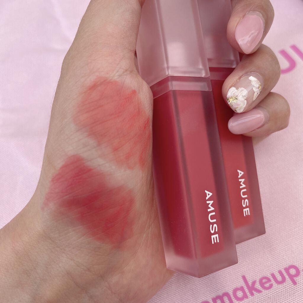 デュー ベルベット/AMUSE/口紅を使ったクチコミ（2枚目）