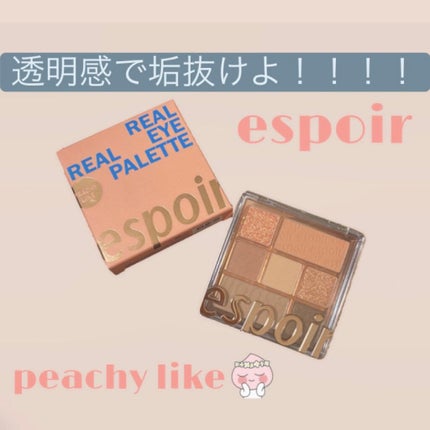 リアルアイパレット/espoir/マルチパレットを使ったクチコミ(1枚目)
