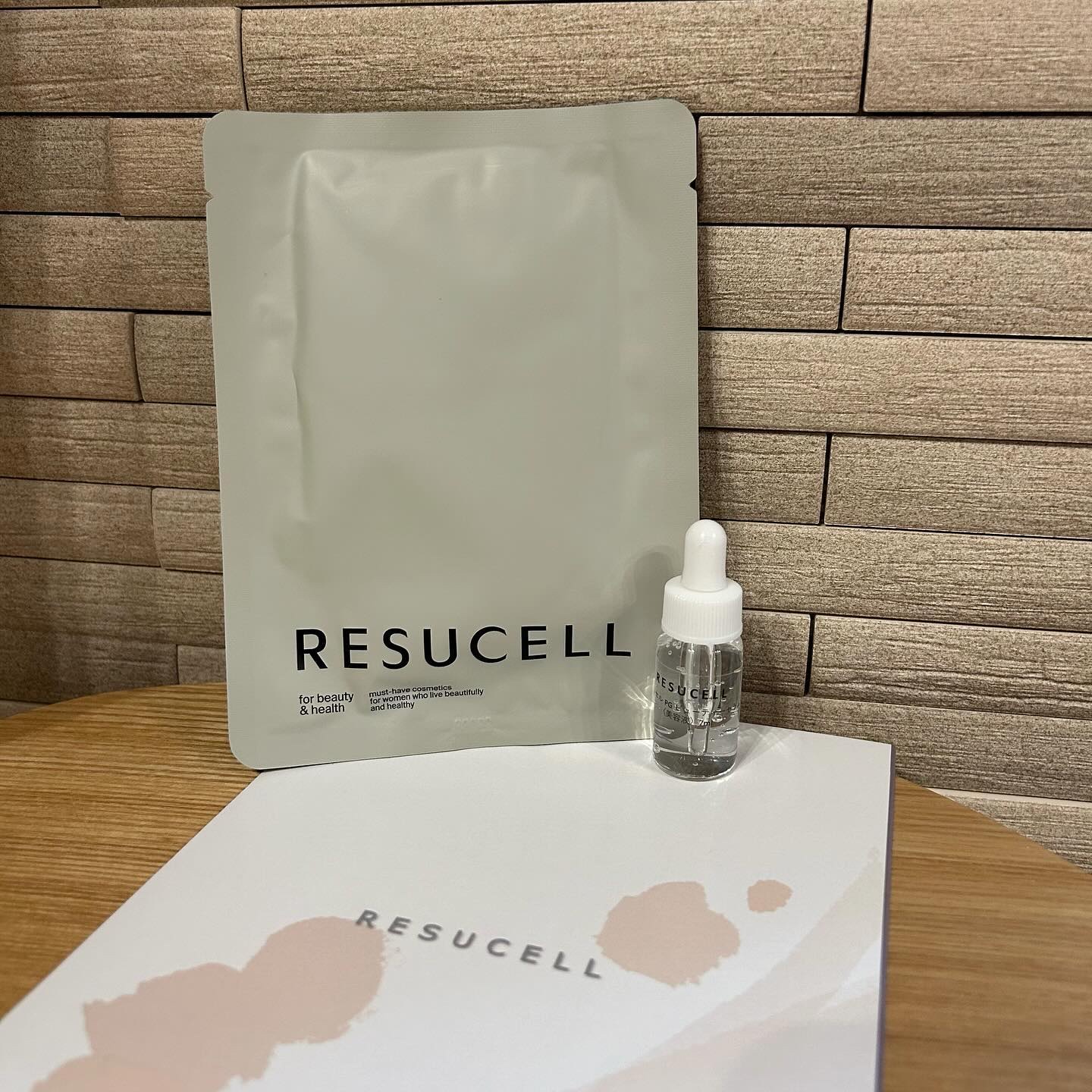 レジュセル PG フェイシャルマスク/RESUCELL/シートマスク・パックを使ったクチコミ（1枚目）