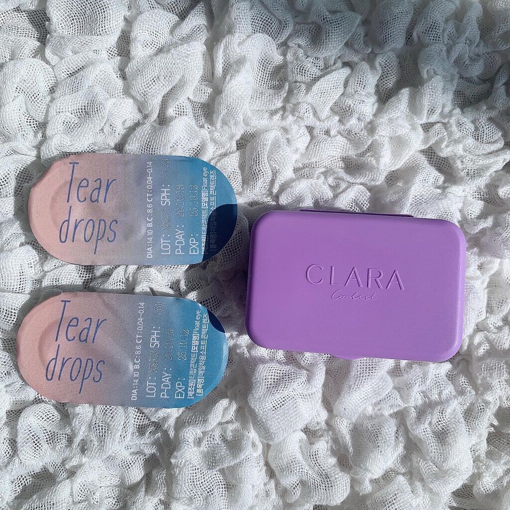 ティアドロップ/CLARA CONTACT/カラーコンタクトレンズを使ったクチコミ(5枚目)