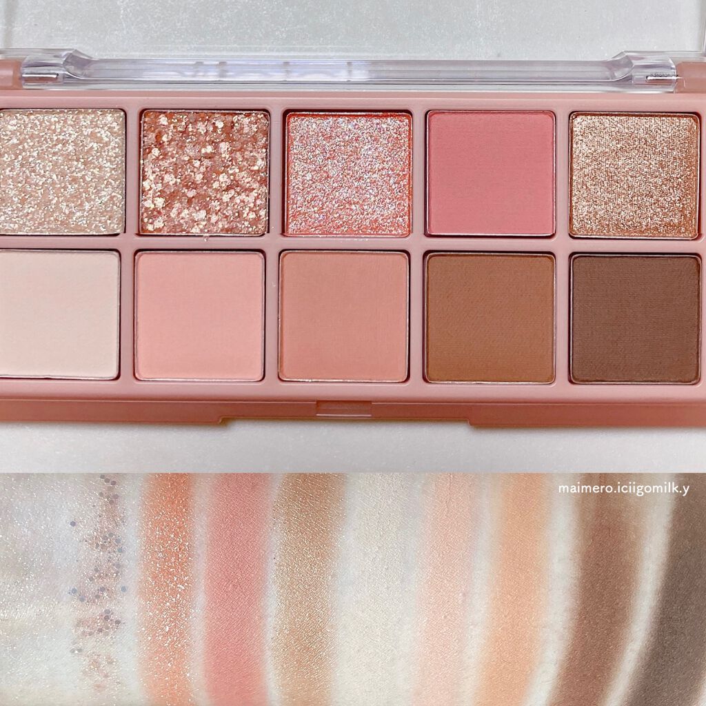 いちごみるく🐰🍼 on LIPS 「🍓ロムアンドベターザンパレット01パンパスガーデン3,190円..」(3枚目)