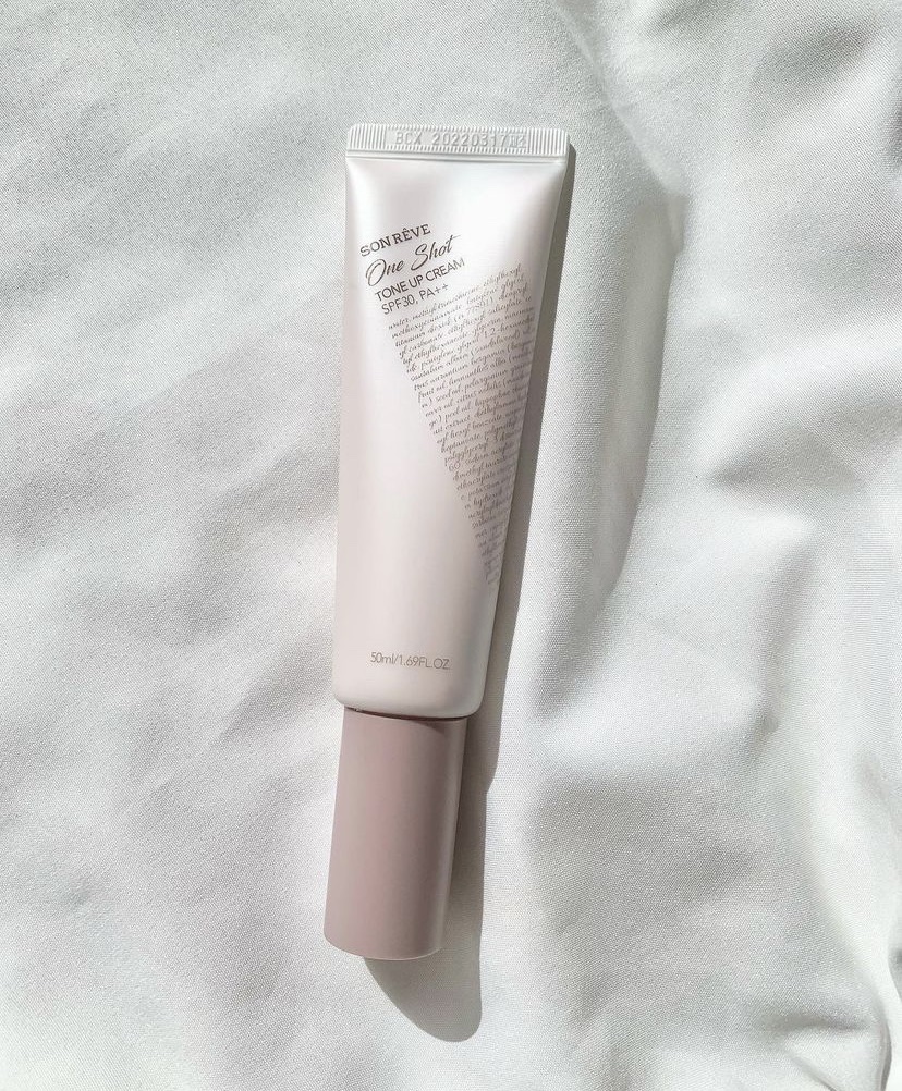 One Shot TONE UP CREAM/son reve/化粧下地を使ったクチコミ（1枚目）