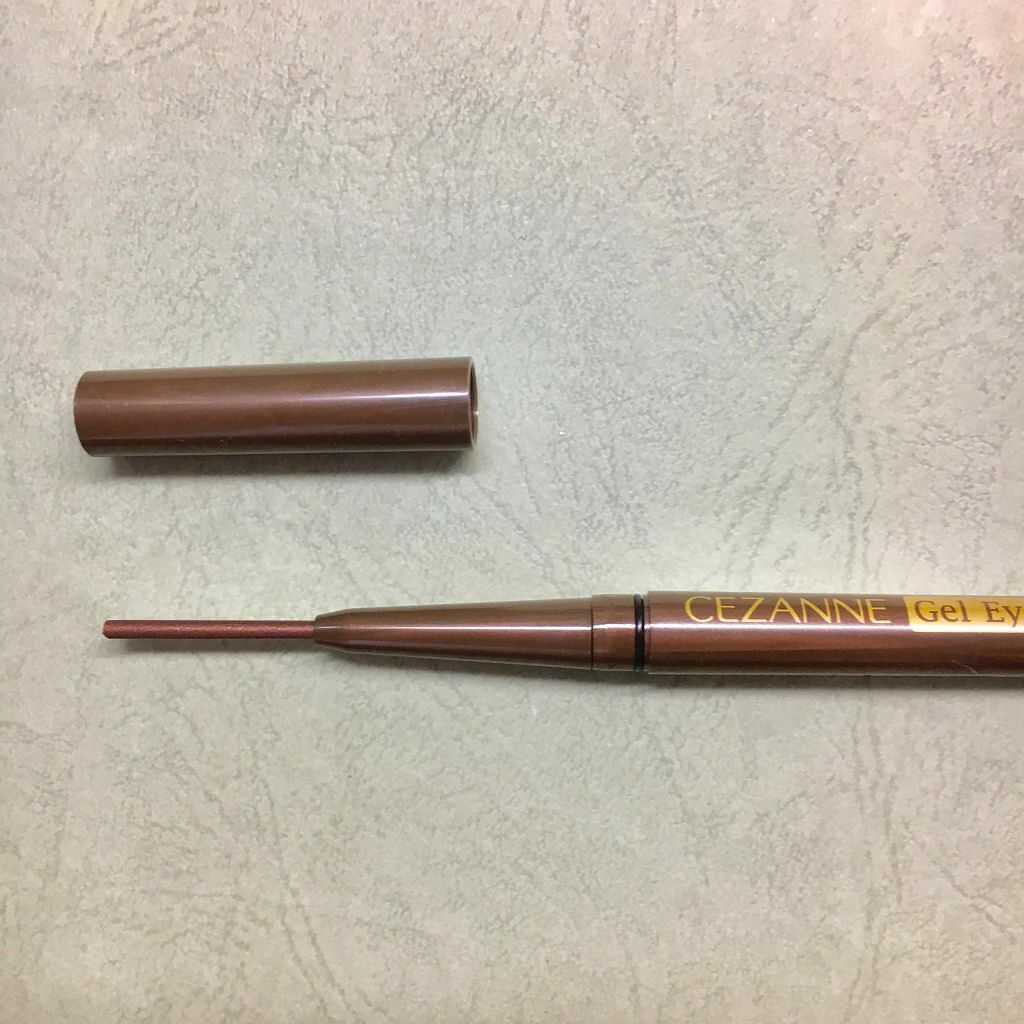 ジェルアイライナー/CEZANNE/ジェルアイライナーを使ったクチコミ(2枚目)