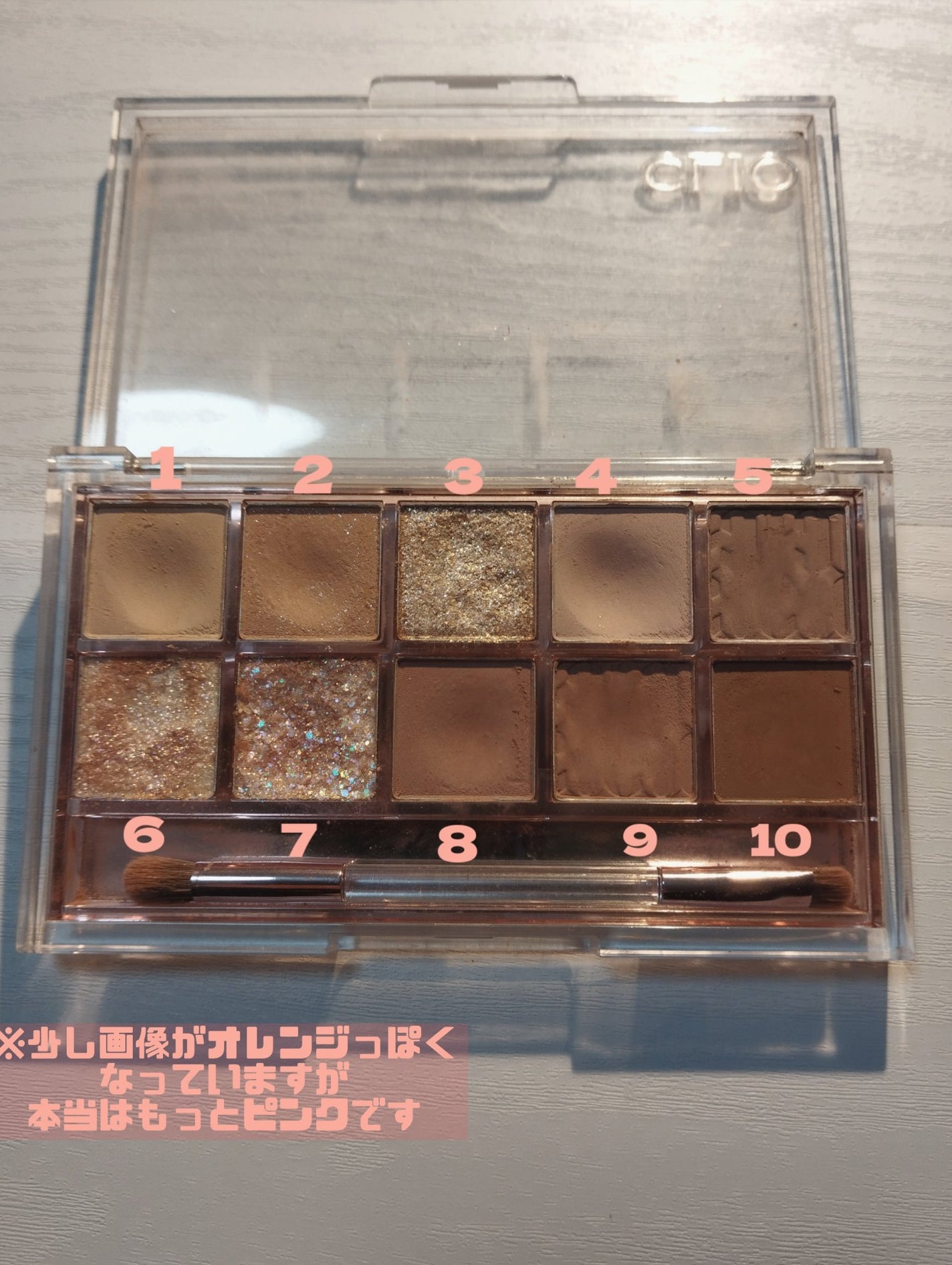 プロ アイ パレット/CLIO/アイシャドウパレットを使ったクチコミ(2枚目)