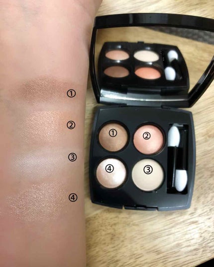 レ キャトル オンブル/CHANEL/アイシャドウパレットを使ったクチコミ(3枚目)