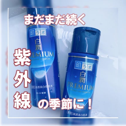 白潤プレミアム薬用浸透美白化粧水/肌ラボ/化粧水を使ったクチコミ(1枚目)