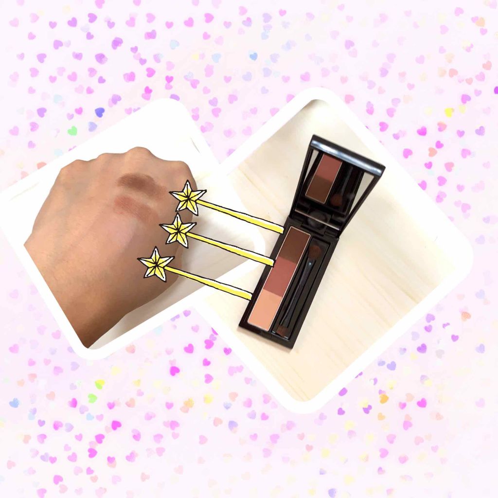 リシェ カラーリング アイブロウパウダー/Visée/パウダーアイブロウを使ったクチコミ(3枚目)