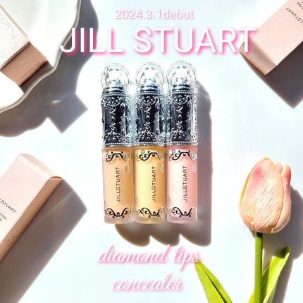ダイヤモンドティップス コンシーラー<カバータイプ>/JILL STUART/リキッドコンシーラーを使ったクチコミ(1枚目)