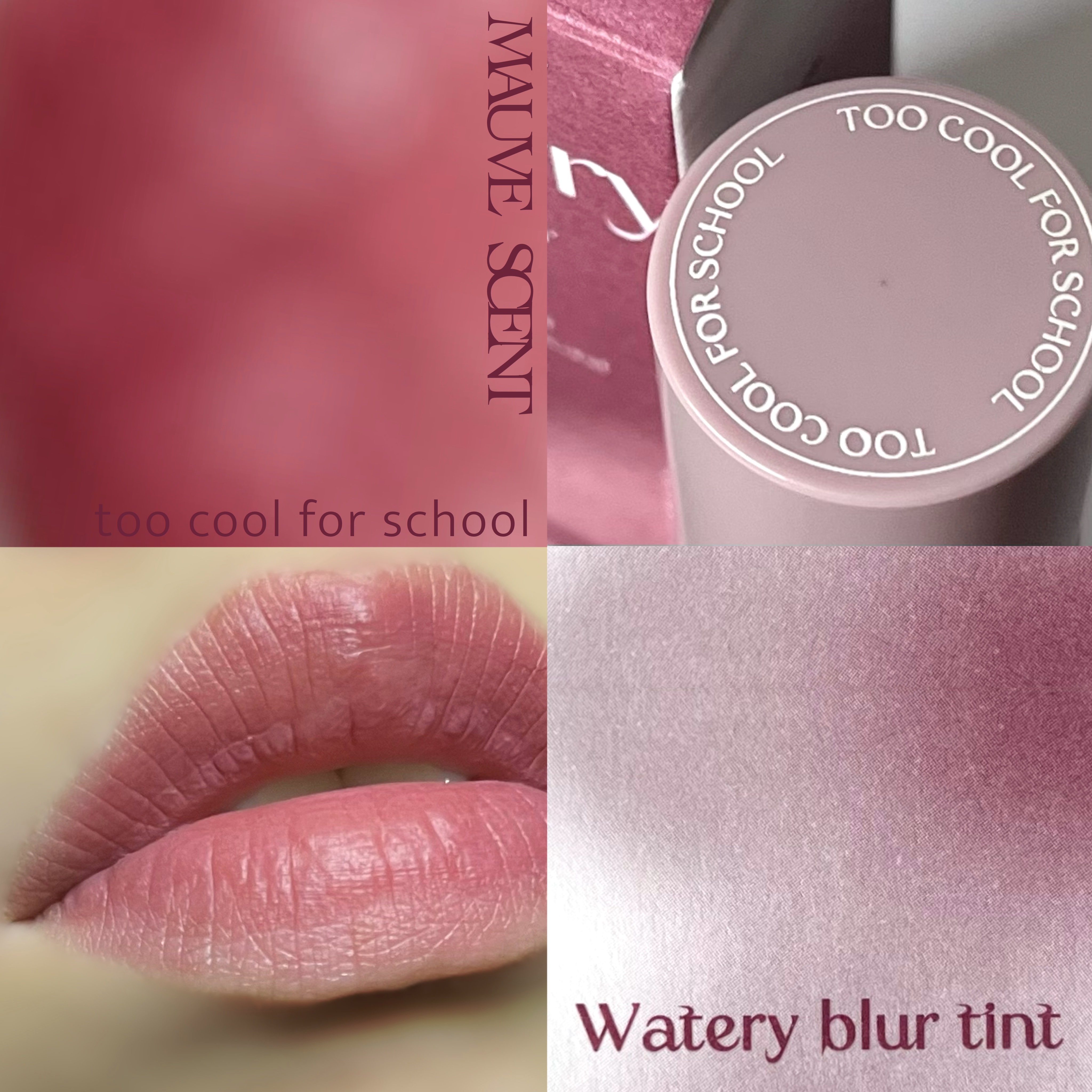 デュブラリーティント/too cool for school/リップティントを使ったクチコミ（1枚目）