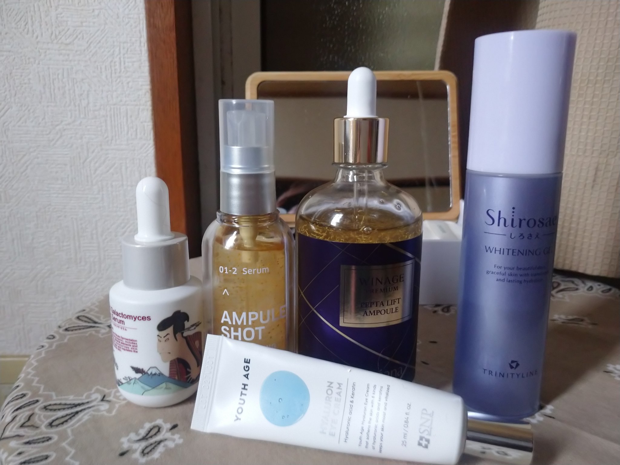 しろさえ ホワイトニングジェル/トリニティーライン/オールインワン化粧品を使ったクチコミ（2枚目）