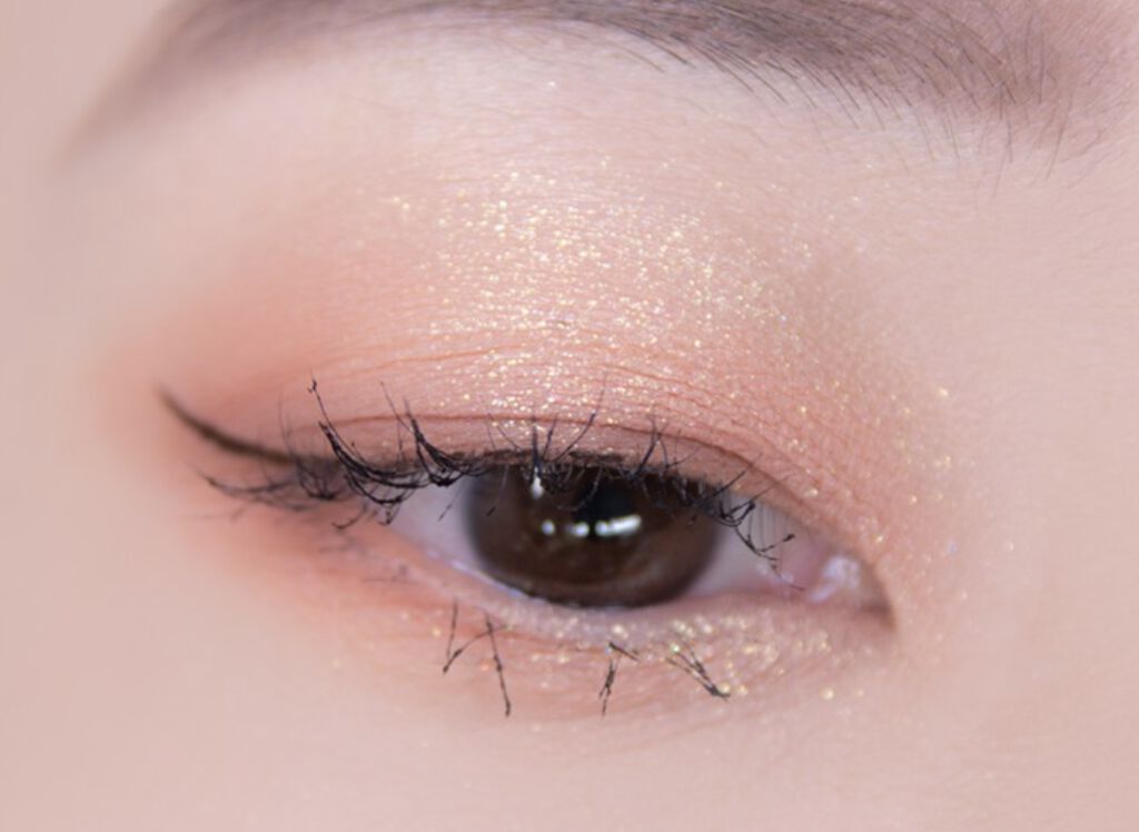 プレイカラーアイズ ミニオブジェ ピーチシェルトレイ/ETUDE/アイシャドウパレットを使ったクチコミ（1枚目）