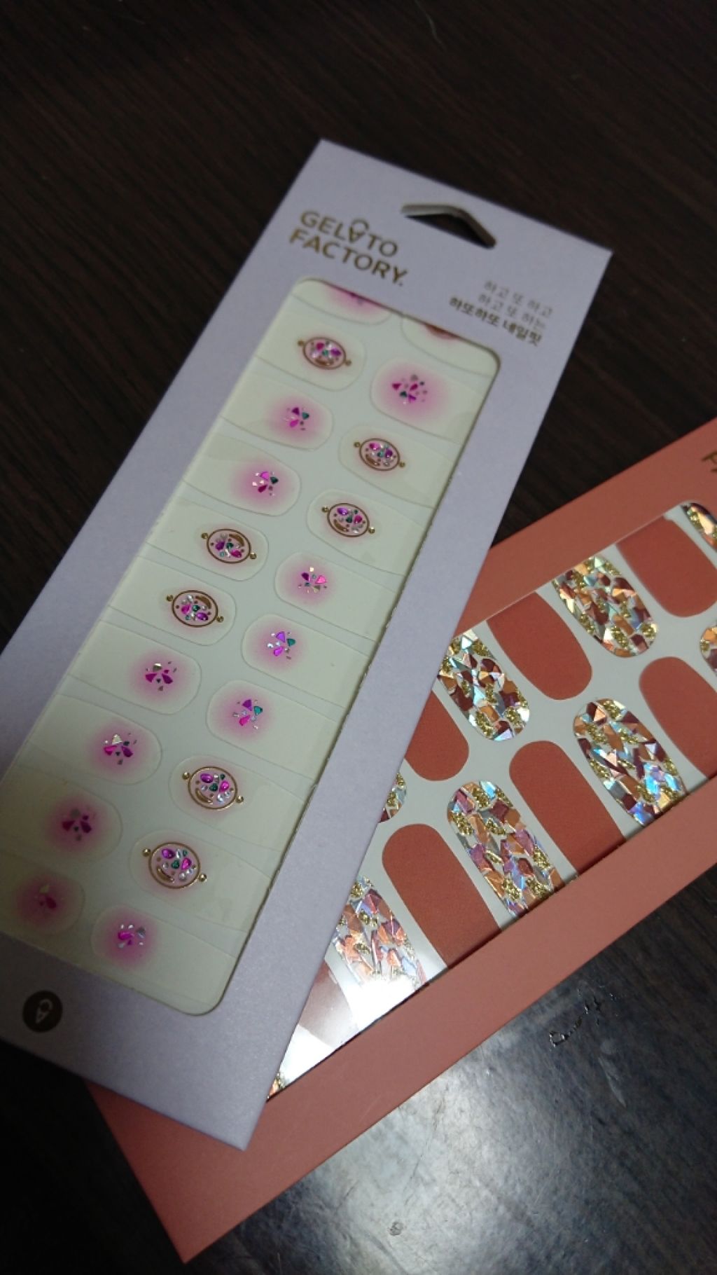 ネイルフィット ジェルネイルシール/GELATO FACTORY/ネイルシールを使ったクチコミ（1枚目）