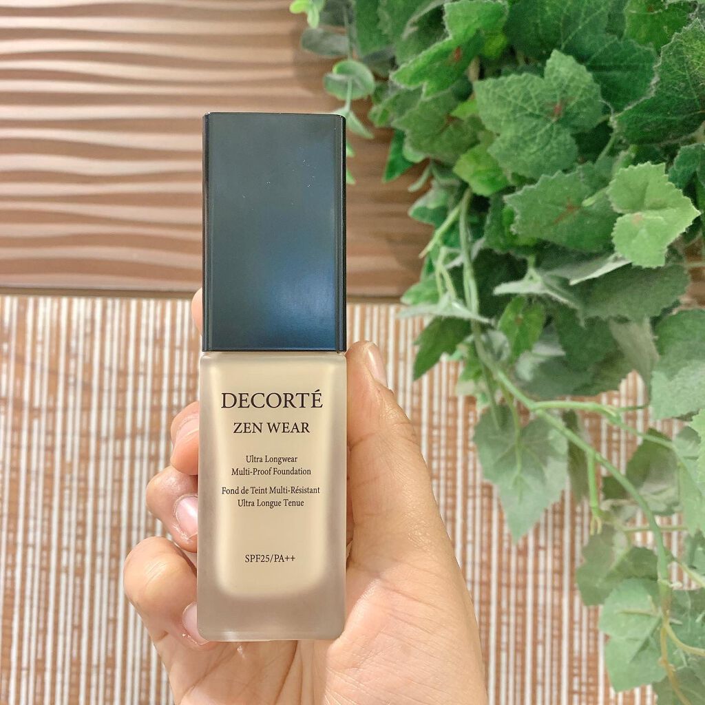 ゼン ウェア フルイド/DECORTÉ/リキッドファンデーションを使ったクチコミ(1枚目)