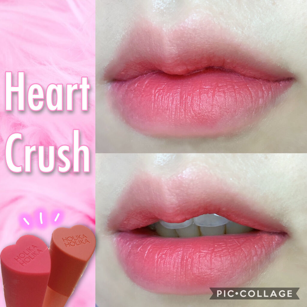 ハートクラッシュジェリーベルベットティント/HOLIKA HOLIKA/リップティントを使ったクチコミ（1枚目）