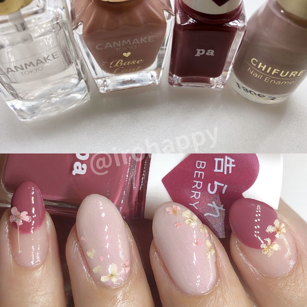 ドライフラワー/ラ・マジィ/ネイルチップ・パーツを使ったクチコミ（3枚目）