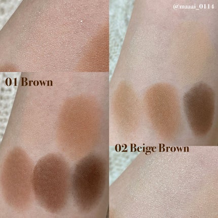 マルチアイパレット/U R GLAM/アイシャドウパレットを使ったクチコミ(3枚目)