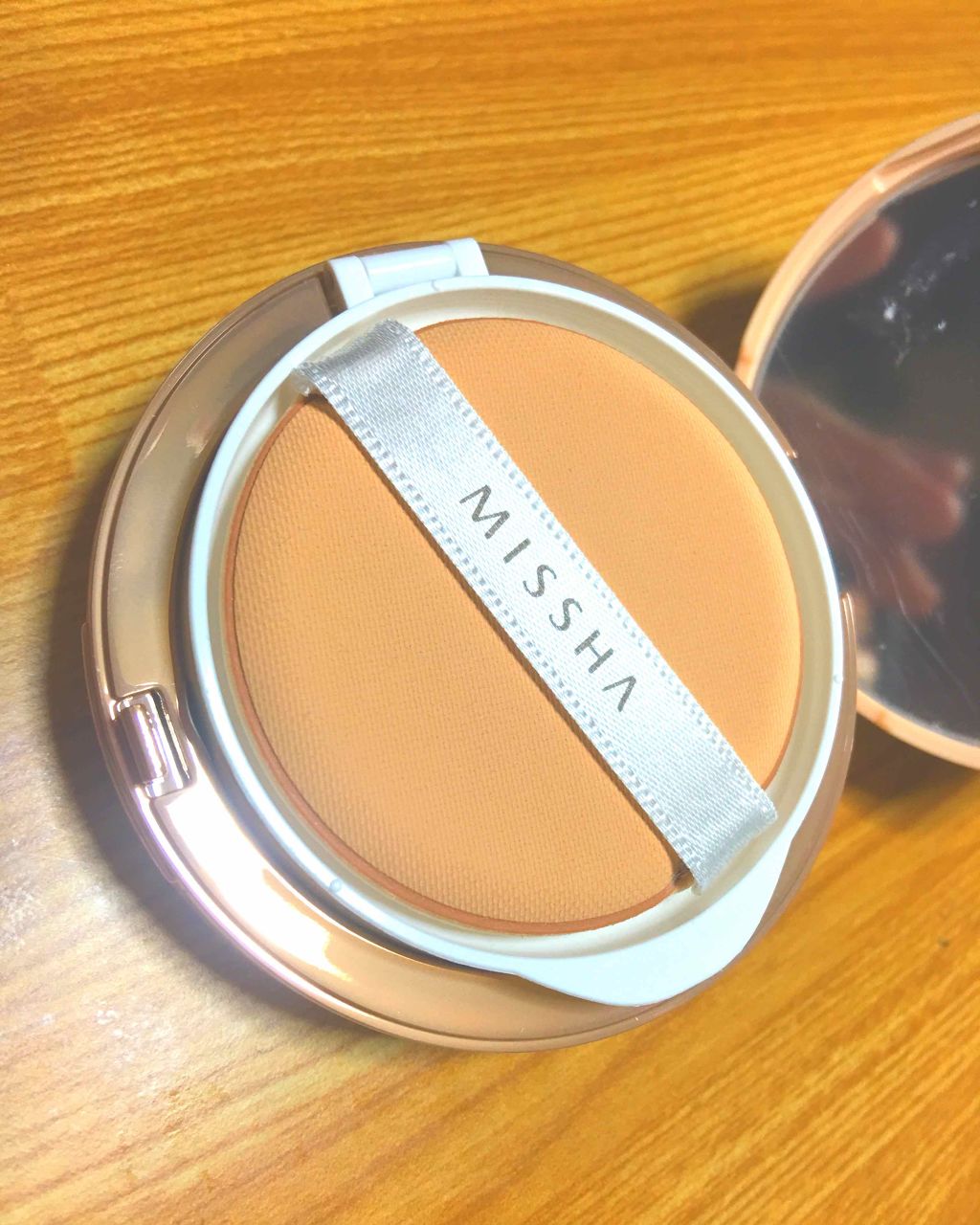 ザ オリジナル テンションパクト パーフェクトカバー/MISSHA/クリーム・エマルジョンファンデーションを使ったクチコミ（2枚目）