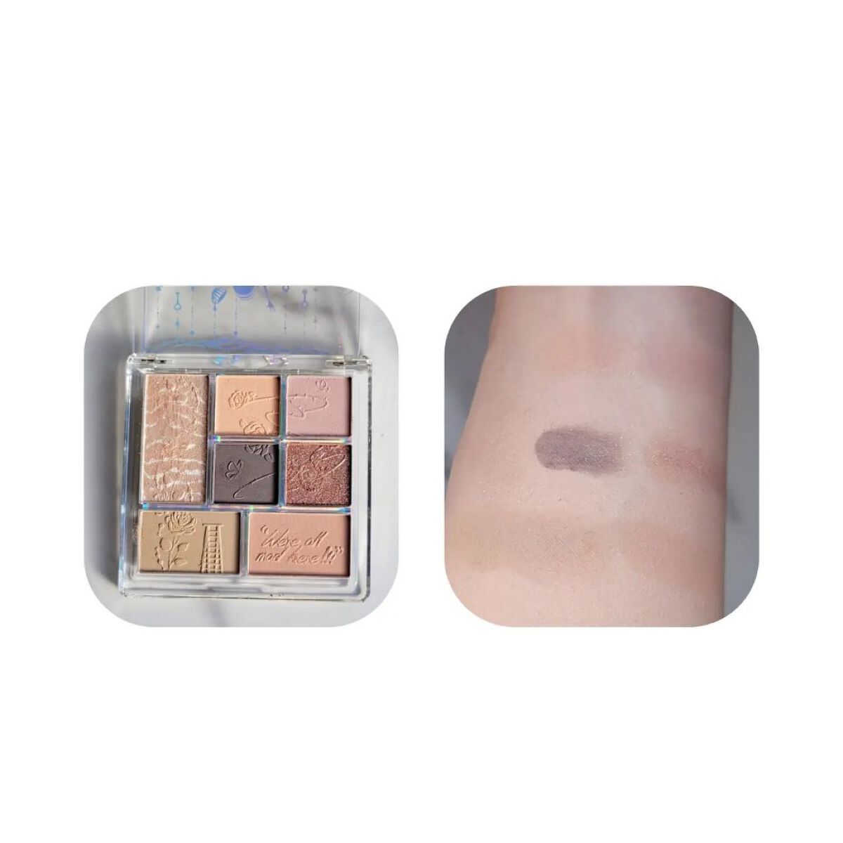 7色マルチパレット｜ZEESEAの口コミ - ☆ ZEESEA 7色マルチパレット by