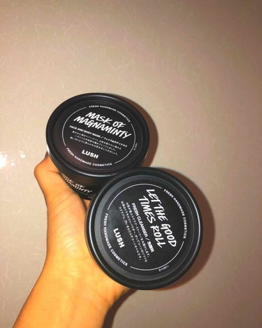 ラッシュ 毎日が晩餐のクチコミ「LUSH  パワーマスクオリジナル
LUSH  洗顔料 毎日が晩餐

一週間使ってみてのレビュ.....」（1枚目）