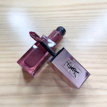 ルージュ ピュールクチュール ヴェルニ ウォーターグロウ No.205 シークレッドローズウッド/YVES SAINT LAURENT BEAUTE/口紅の画像