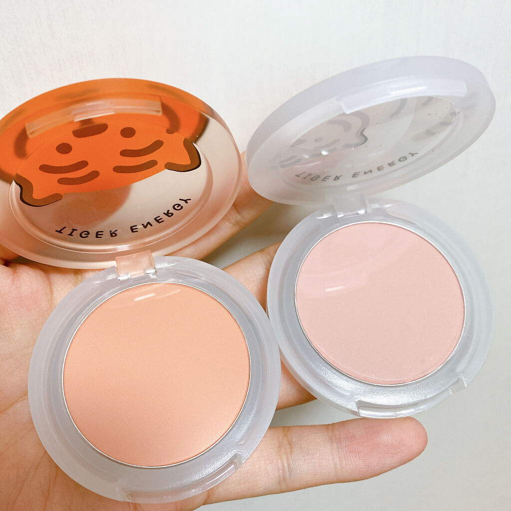 ムジークタイガーデューイーチーク /ETUDE/パウダーチークを使ったクチコミ（3枚目）