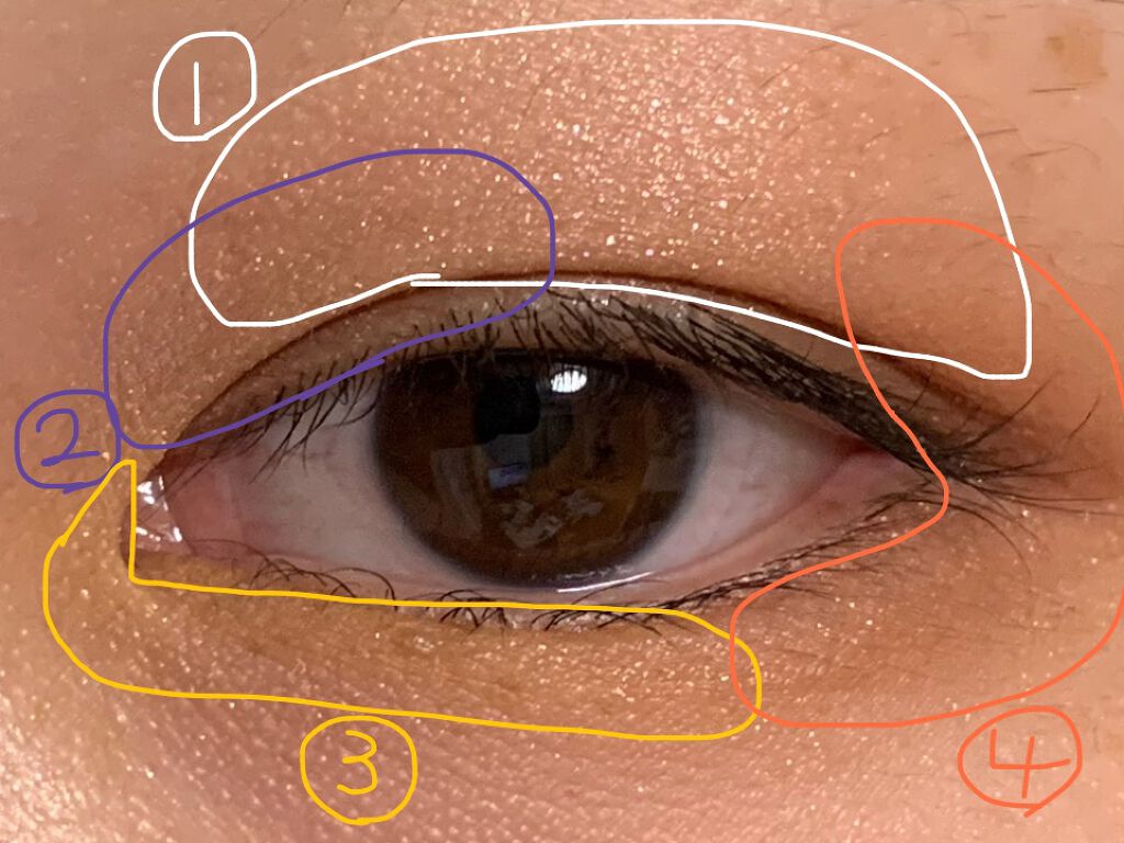 アイプランナーパレット/excel/アイシャドウパレットを使ったクチコミ(4枚目)