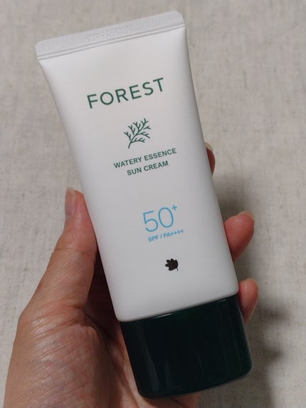 ウォータリーエッセンスUVクリーム/FoRest by Greenfinger/日焼け止めクリームを使ったクチコミ(1枚目)