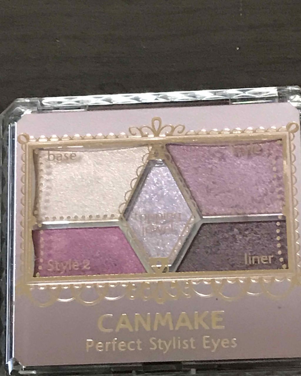 【旧品】パーフェクトスタイリストアイズ/キャンメイク/アイシャドウパレットを使ったクチコミ(1枚目)