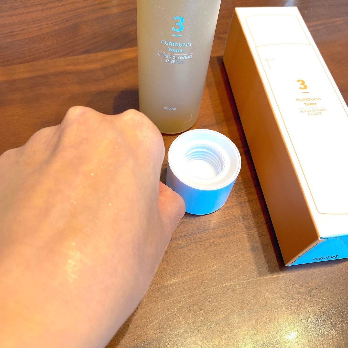 3番 うるツヤ発酵トナー/numbuzin/化粧水を使ったクチコミ(4枚目)
