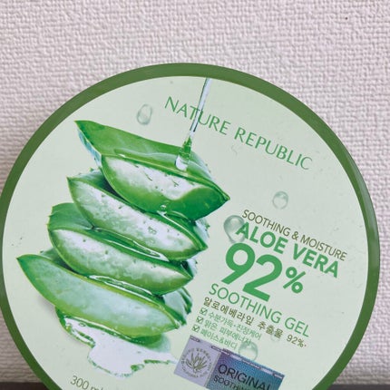 マイルド&モイスチャーアロエジェル/ネイチャーリパブリック/ボディローションを使ったクチコミ(1枚目)