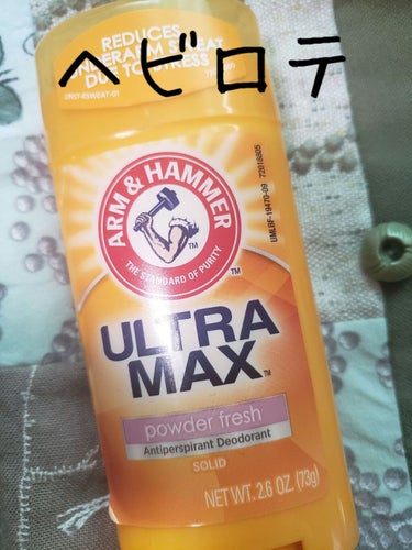 Ultra Max/Arm & Hammer/デオドラント・制汗剤を使ったクチコミ（1枚目）