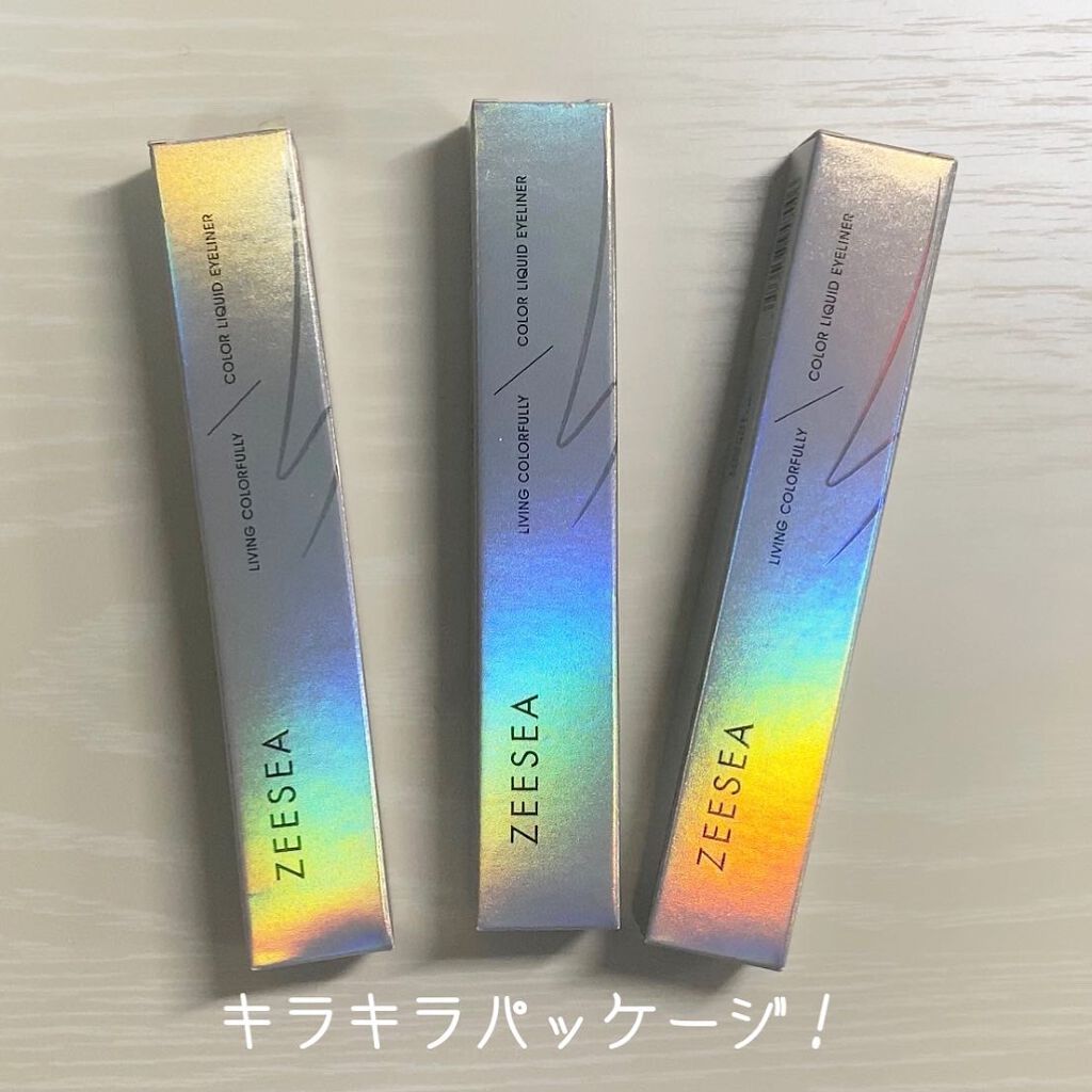 カラーリキッドアイライナー/ZEESEA/リキッドアイライナーを使ったクチコミ（2枚目）