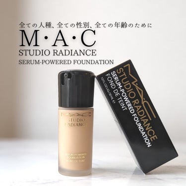 M・A・C スタジオ ラディアンス セラム ファンデーションのクチコミ「✨ファンデーション✨ #PR

「商品に込められた想いや魅力をもっと届けたい」メッセンジャーM.....」（1枚目）