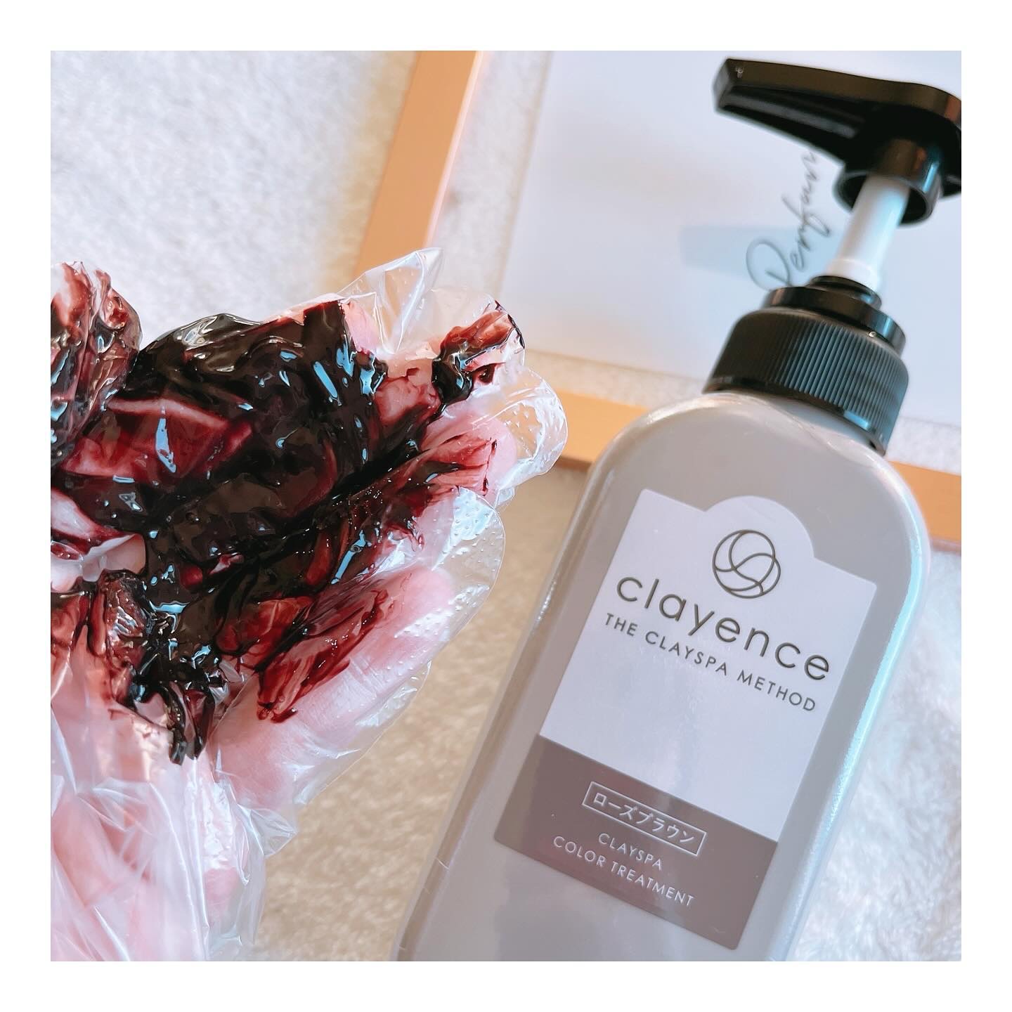 クレイスパ カラートリートメント/clayence/ヘアカラーを使ったクチコミ（2枚目）