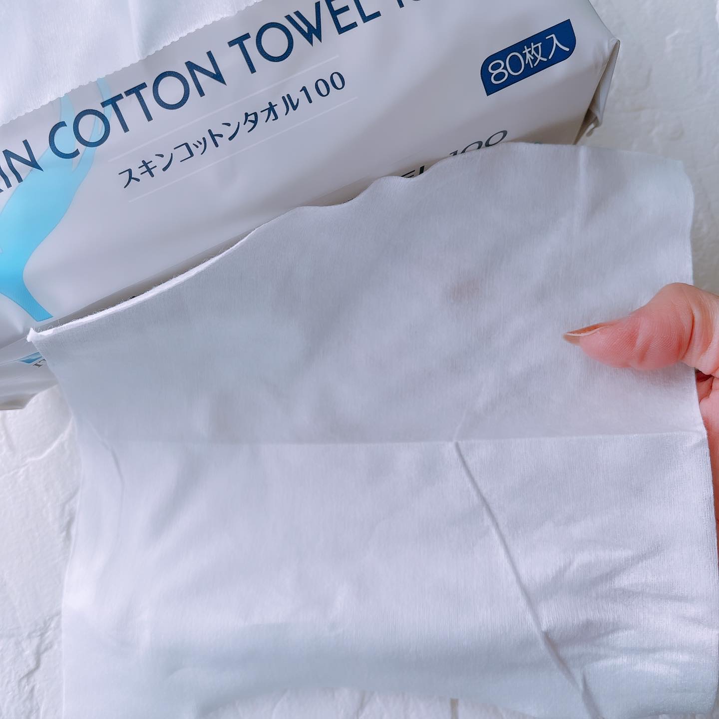 スキンコットンタオル/ITO/クレンジングタオルを使ったクチコミ（2枚目）